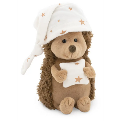 Orange Toys knuffel egel met slaapmuts