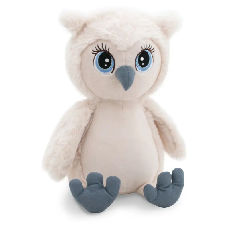 Orange Toys knuffel uil creme