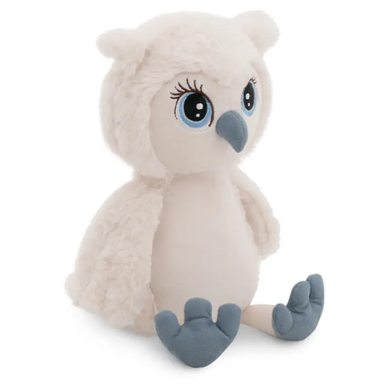 Orange Toys knuffel uil creme