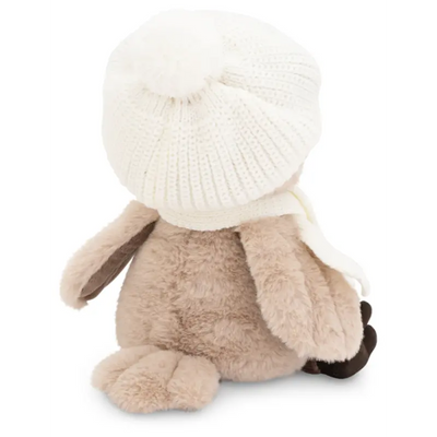 Orange Toys knuffel uil met beanie