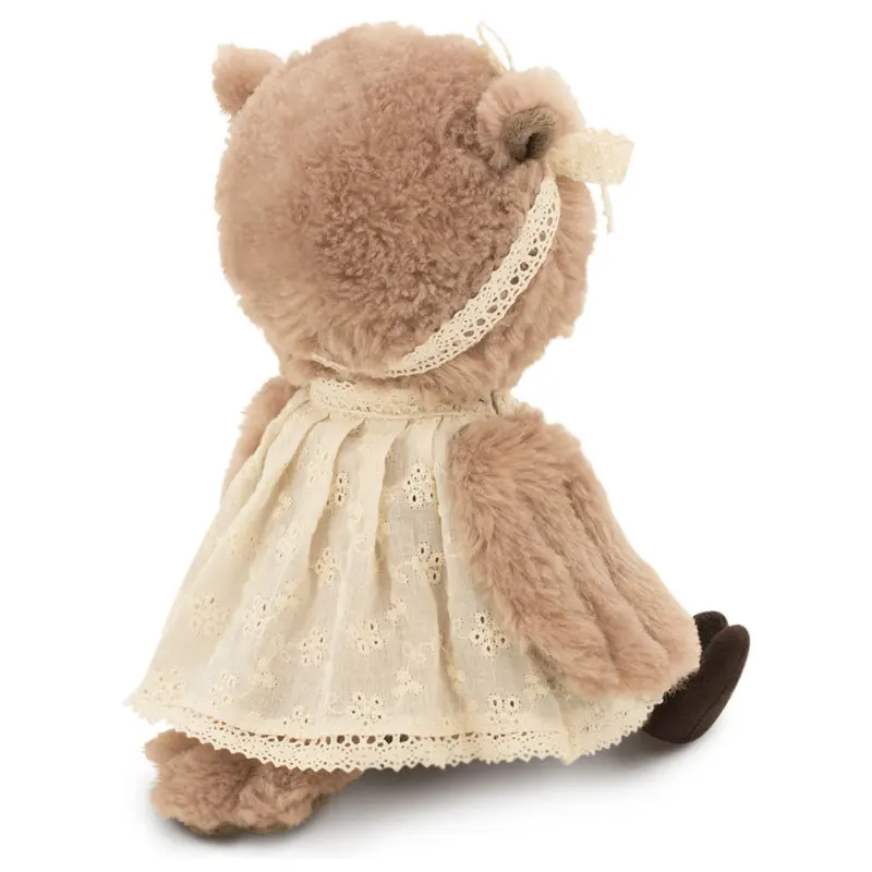 Orange Toys knuffel uil met jurk