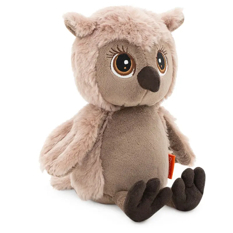 Orange Toys knuffel uil zand