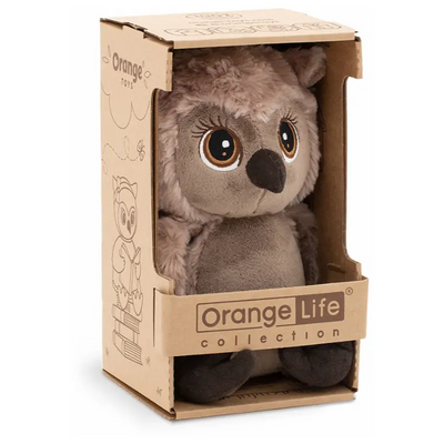 Orange Toys knuffel uil zand