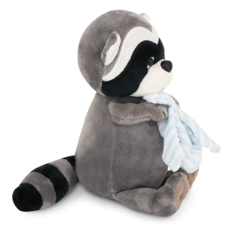 Orange Toys knuffel wasbeer met handdoek