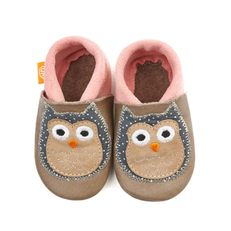 Orangenkinder babyslofjes Amigo Kiga Eulalia the owl