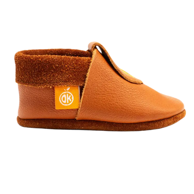 Orangenkinder babyslofjes Soft Poppies Gisela das Giräffchen - Babyslofje-online