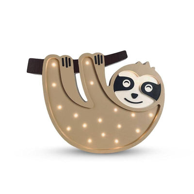 Peekaboo houten lamp Sloth
