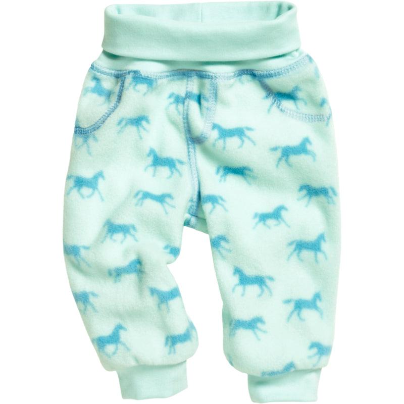 Playshoes Schnizler babybroekje Paardjes Turquoise