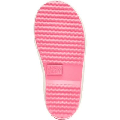 Playshoes halfhoge regenlaarzen Dots Coral