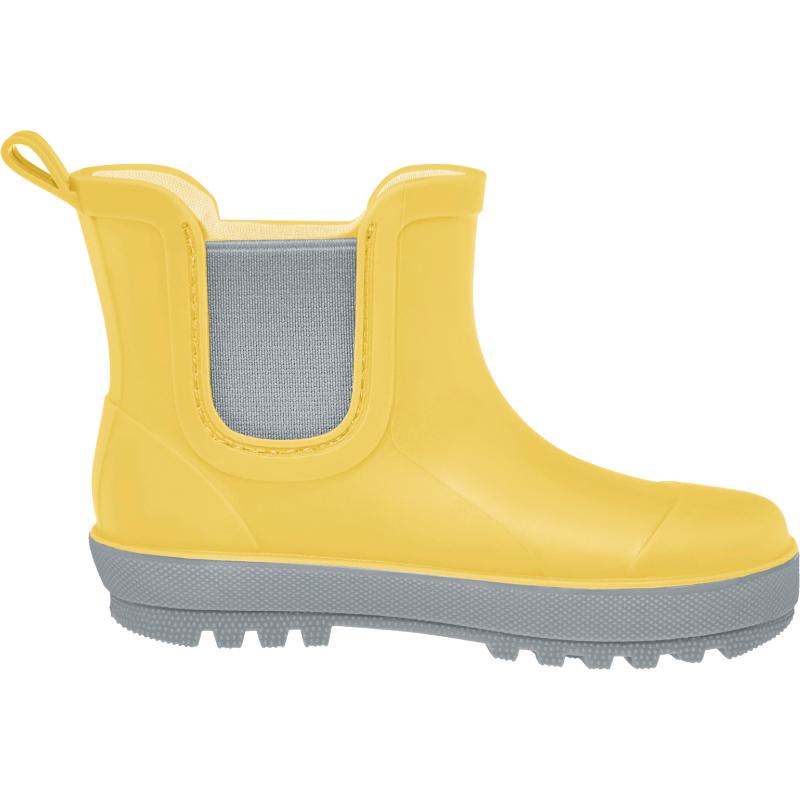 Playshoes halfhoge regenlaarzen uni geel