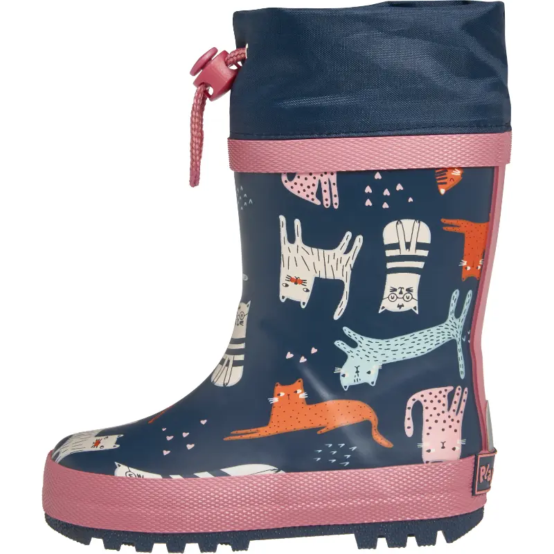 Playshoes regenlaarzen Cats Navy