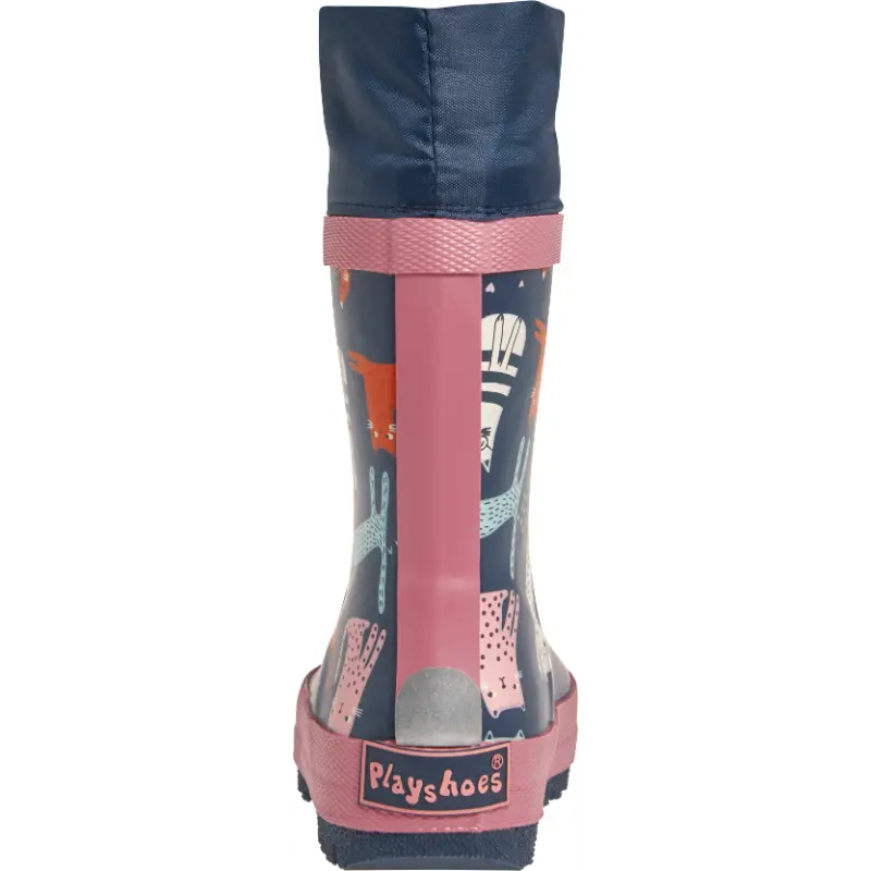 Playshoes regenlaarzen Cats Navy