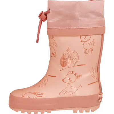 Playshoes regenlaarzen Deer Light Pink
