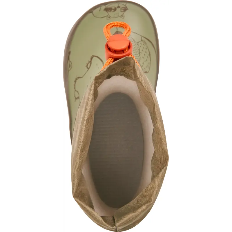 Playshoes regenlaarzen Raccoon Olive
