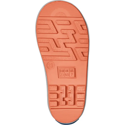 Playshoes regenlaarzen Tractor Navy