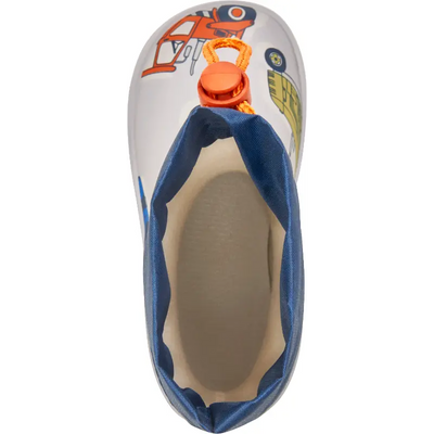 Playshoes regenlaarzen Tractor Navy