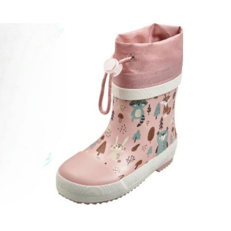 Playshoes regenlaarzen bos lichtroze