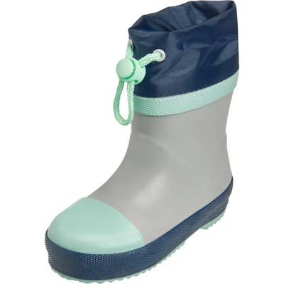 Playshoes regenlaarzen pastel grijs