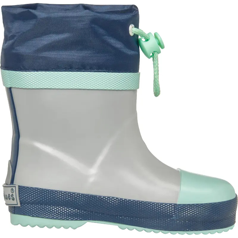 Playshoes regenlaarzen pastel grijs