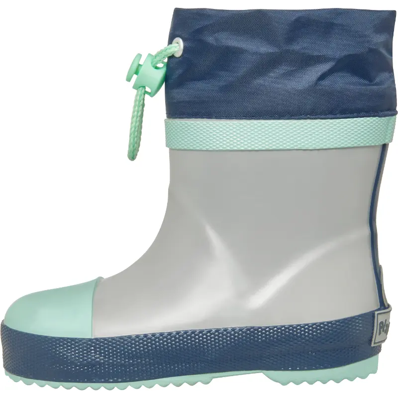 Playshoes regenlaarzen pastel grijs