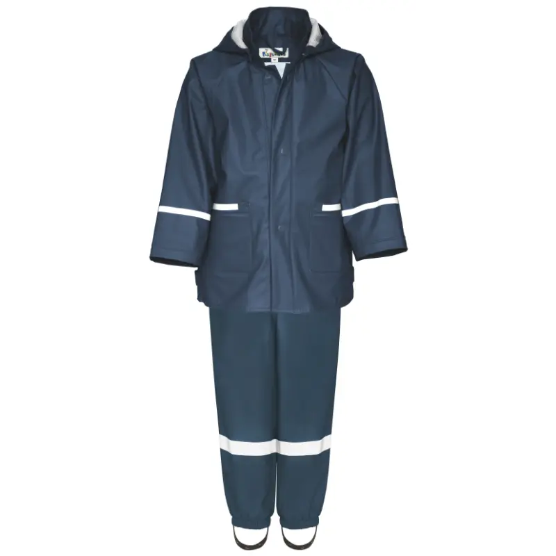 Playshoes regenpak 2-delig marine uni