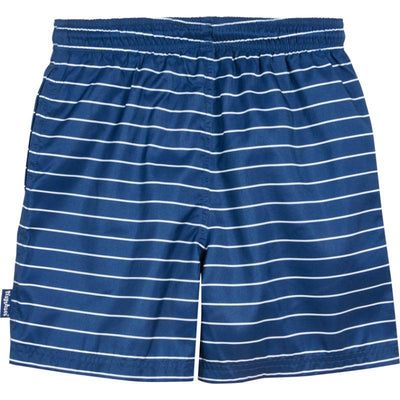 Playshoes zwemshort Strepen Marineblauw