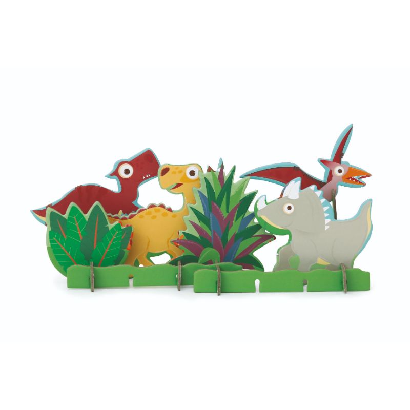 Scratch Puzzels 3D dino