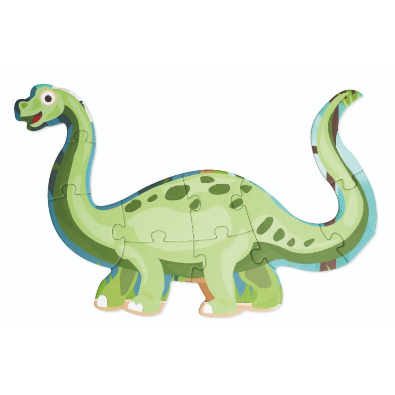 Scratch Puzzels beginners- en vloerpuzzel dino