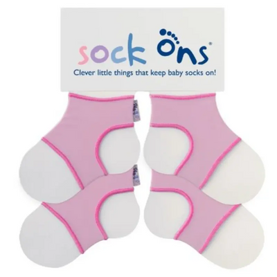 Sock Ons lichtroze 2-pack