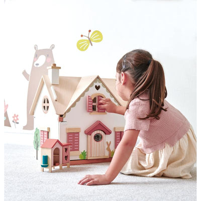 Tender Leaf poppenhuis, het perfecte cadeau van Babyslofje-online.nl