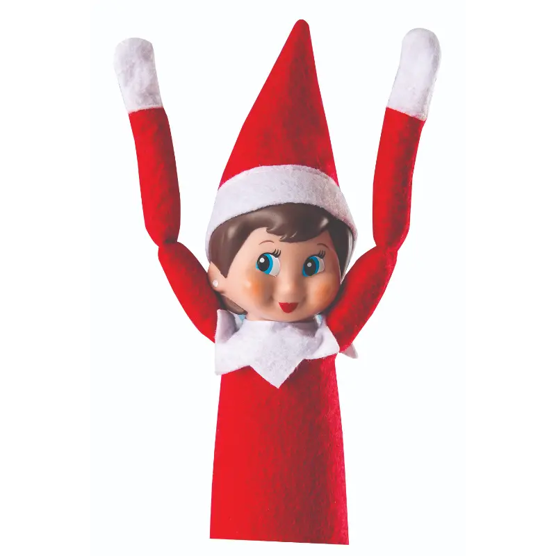 The Elf on the Shelf - een kersttraditie - meisje