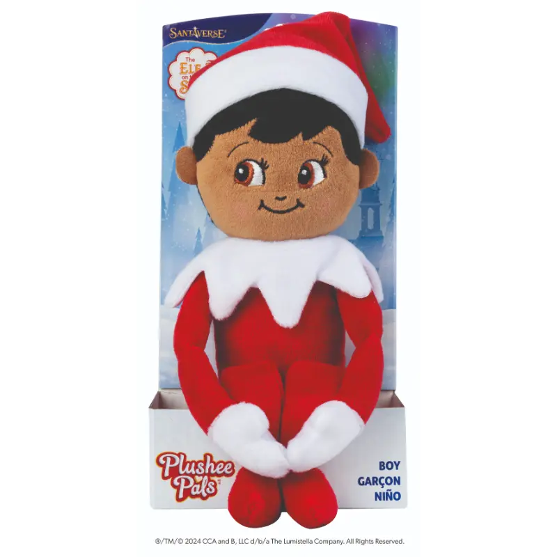 The Elf on the Shelf - huggable knuffel jongen bruine ogen 80 cm