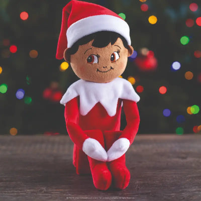 The Elf on the Shelf - huggable knuffel jongen bruine ogen 80 cm