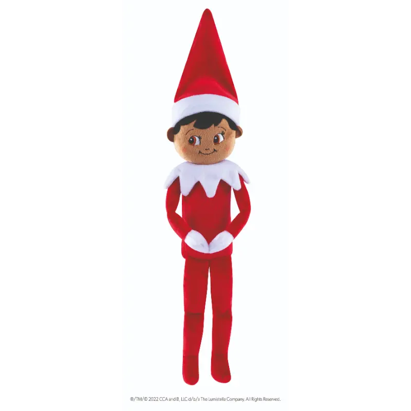 The Elf on the Shelf - huggable knuffel jongen bruine ogen 80 cm