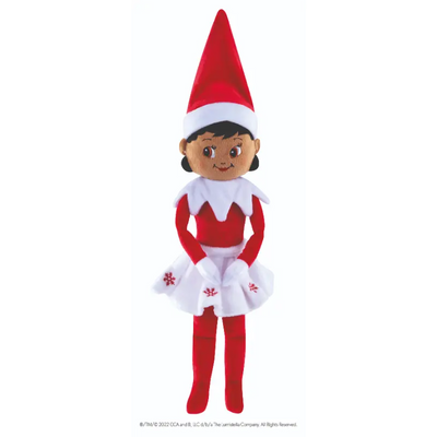 The Elf on the Shelf - huggable knuffel meisje bruine ogen 80 cm