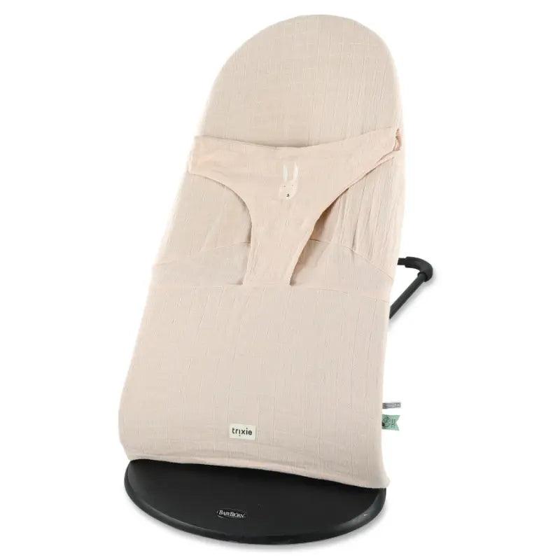 Trixie Baby beschermhoes wipstoeltje Babybjörn Bliss Blossom - Mrs. Rabbit - Babyslofje-online