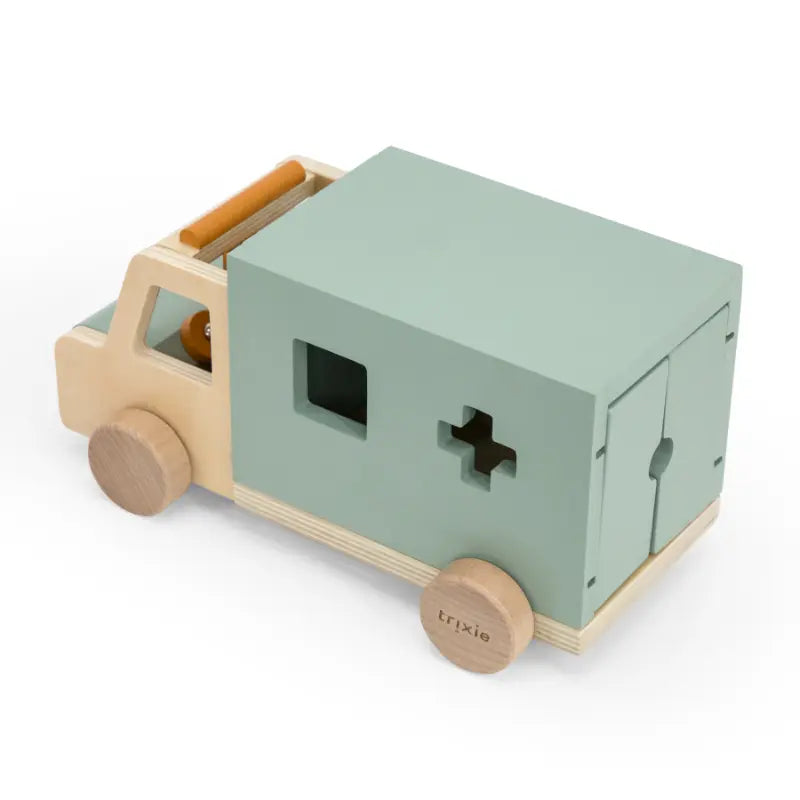 Trixie Baby houten ambulance