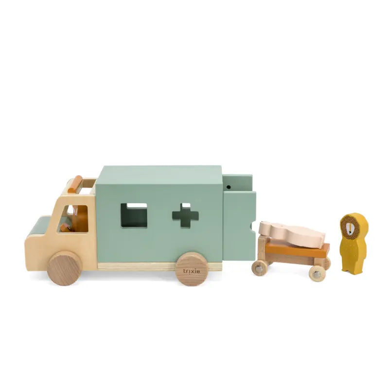 Trixie Baby houten ambulance