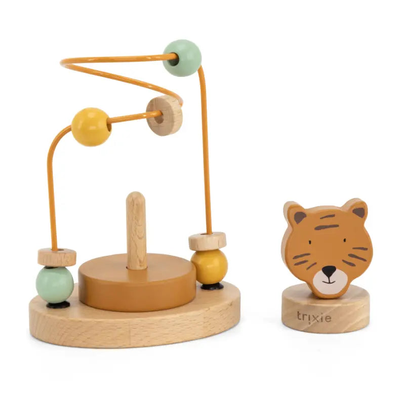 Trixie Baby houten kralenframe - Mr. Tiger