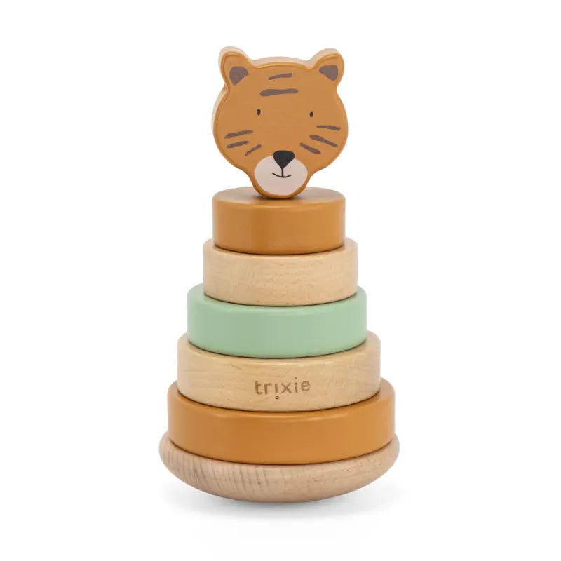 Trixie Baby houten stapeltoren - Mr. Tiger