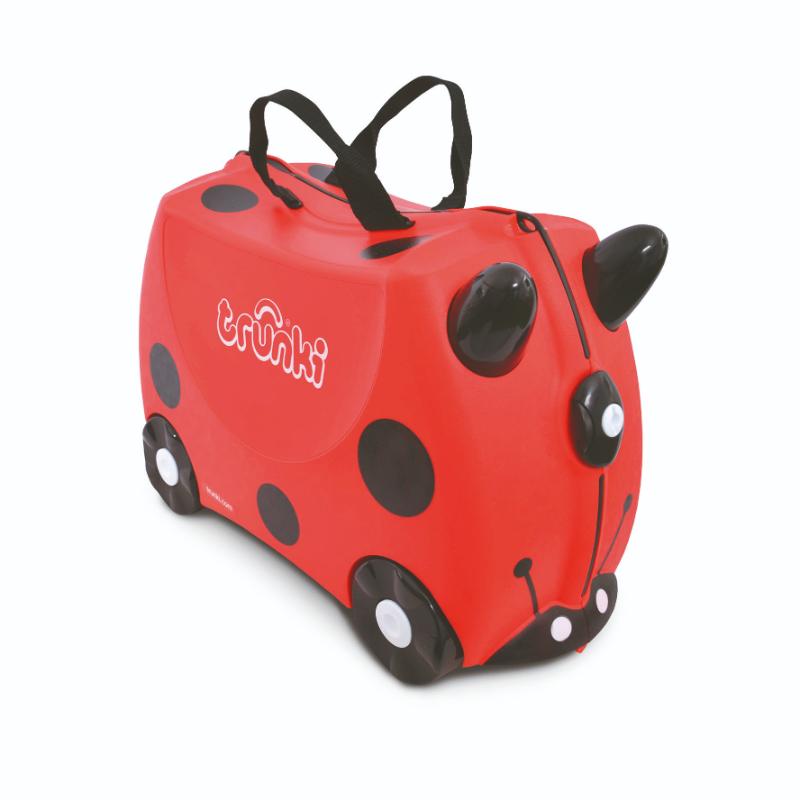 Trunki Ride On kinderkoffer Harley Lieveheersbeestje