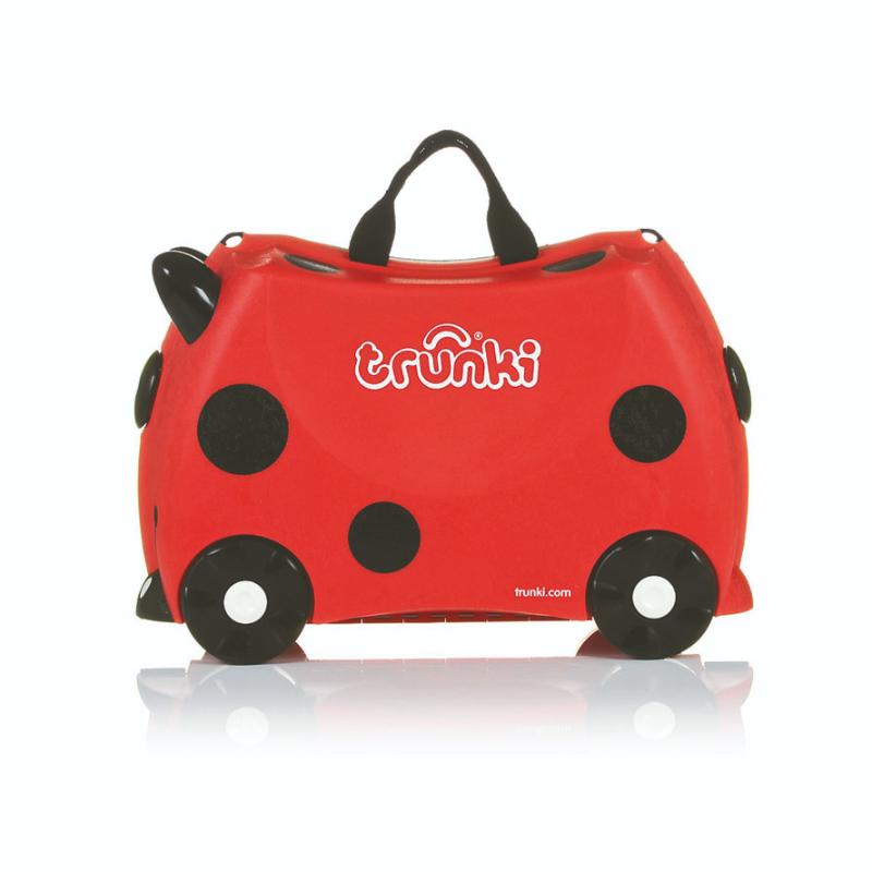 Trunki Ride On kinderkoffer Harley Lieveheersbeestje