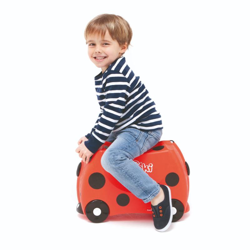 Trunki Ride On kinderkoffer Harley Lieveheersbeestje