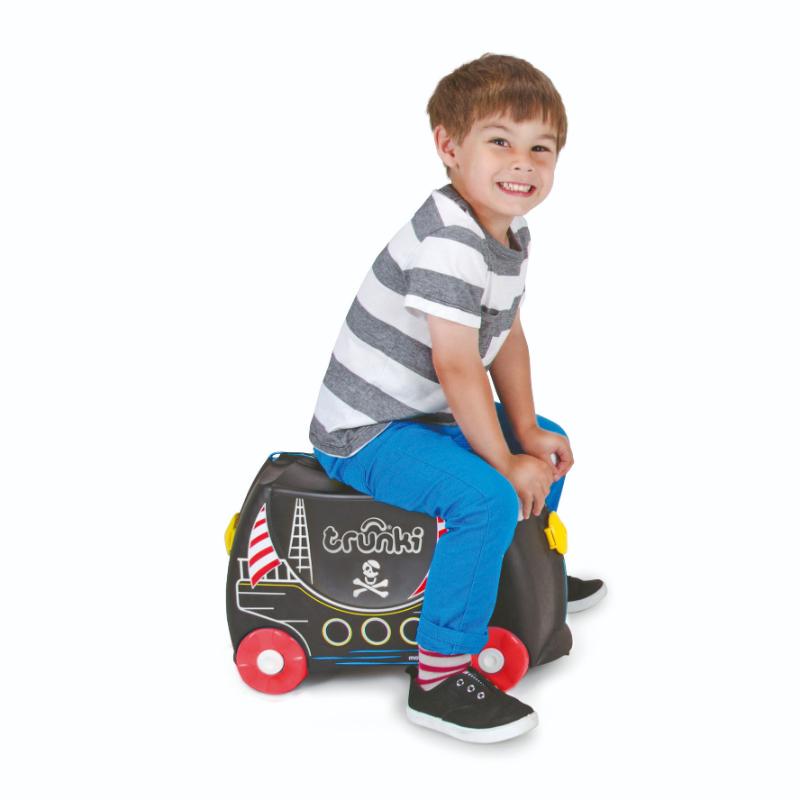 Trunki Ride On kinderkoffer Pedro piratenschip