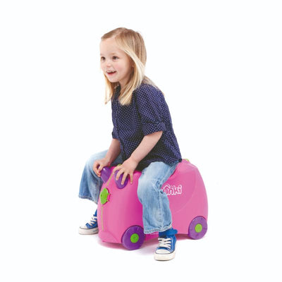 Trunki Ride On kinderkoffer Trixie Roze