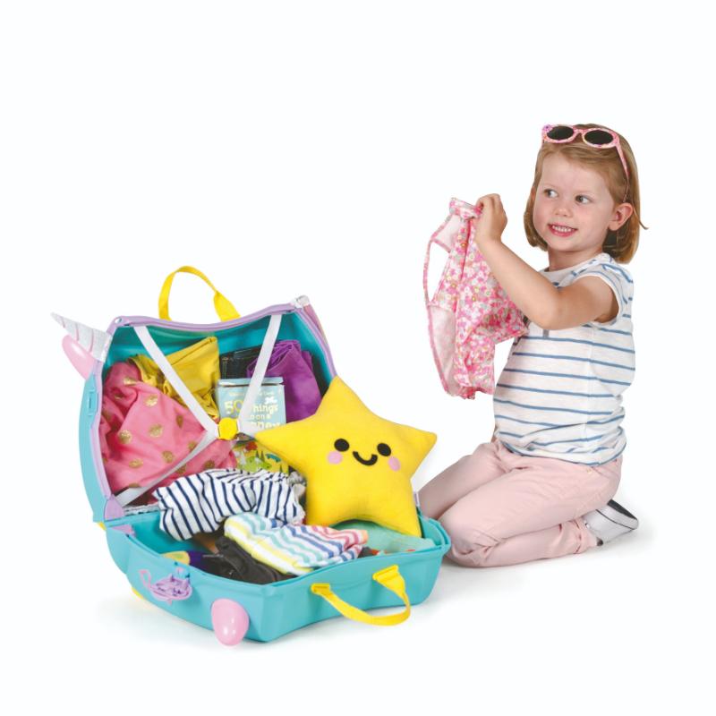 Trunki Ride On kinderkoffer Una the Unicorn