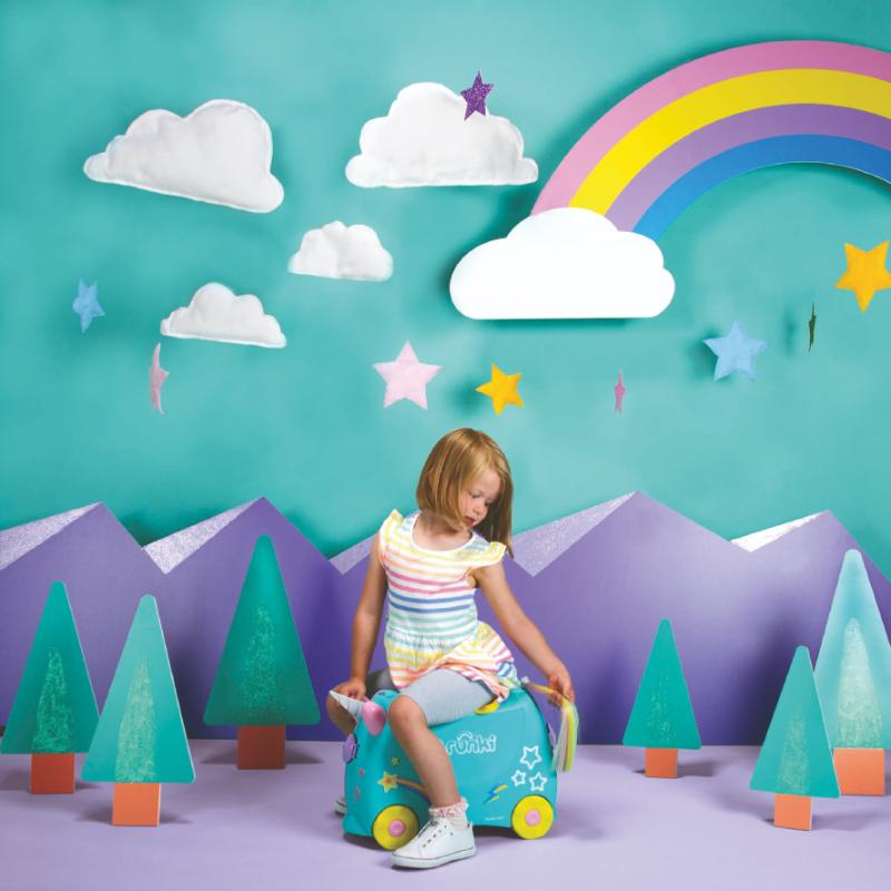 Trunki Ride On kinderkoffer Una the Unicorn