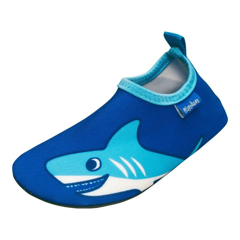 Playshoes UV waterschoenen Haai Blauw