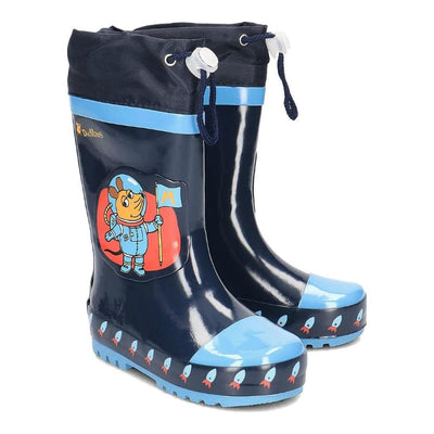 Playshoes regenlaarzen Marine Ruimtemuis