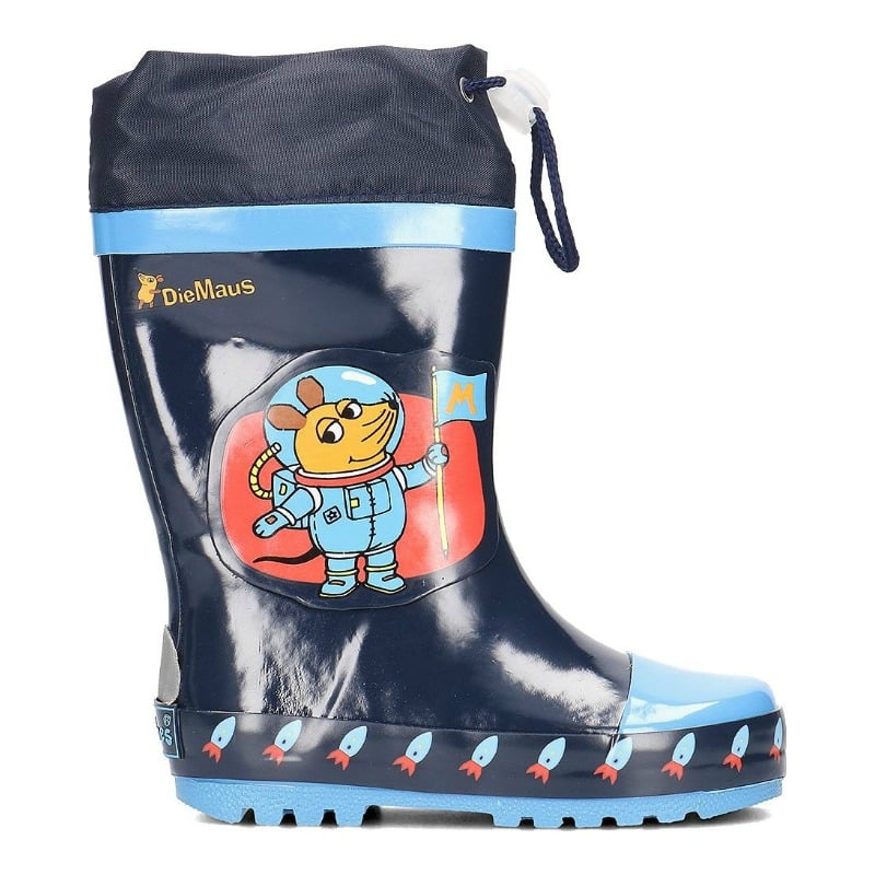 Playshoes regenlaarzen Marine Ruimtemuis